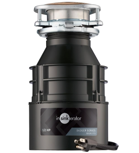 InSinkErator Badger 5 Garbage Disposal with Power Cord